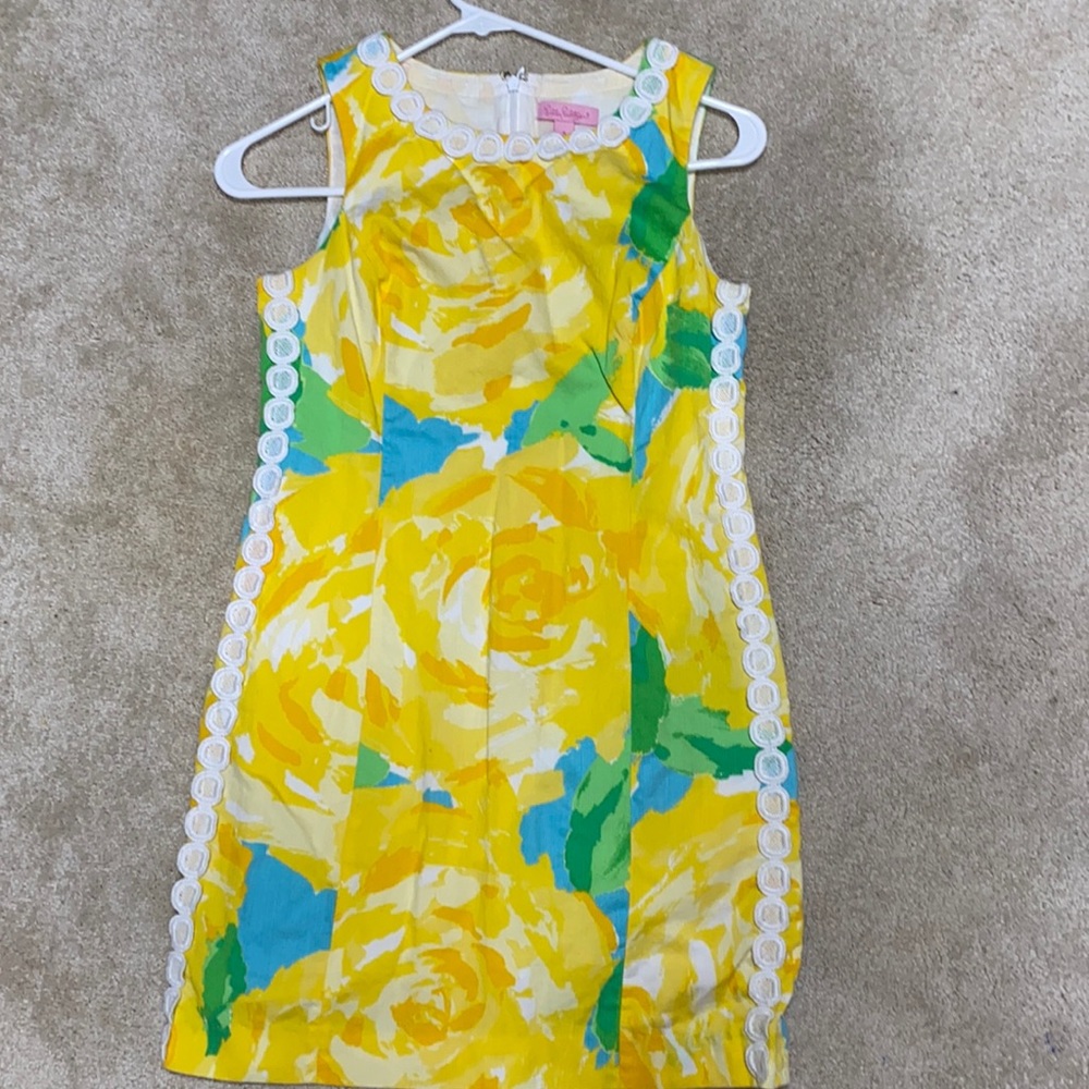 Lily Pulitzer yellow dress